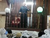 رئيس قافلة الأوقاف الدعوية يلقى خطبة الجمعة بمسجد نيالا العتيق فى السودان