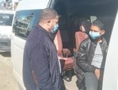 تغريم 15 مخالف لعدم ارتداء الكمامة بوادى النطرون فى البحيرة
