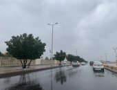 أمطار غزيرة تضرب العاصمة السعودية الرياض