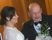 شاهد.. أول صور من عقد قران حلا شيحة ومعز مسعود