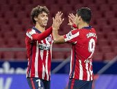 سواريز وفيلكس يسجلان أكثر من نصف أهداف أتلتيكو مدريد فى الليجا