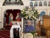 أول فيديو للصلاة على جثمان جورج حبيب بباوى بداخل الكنيسة القبطية