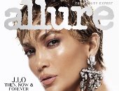جينيفر لوبيز تزين غلاف مجلة allure قبل حفلها  فى Super Bowl.. فيديو وصورة