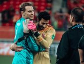 "لقاء العمالقة".. تعليق خاص من الأهلى على صورة الشناوى ونوير بكأس الأندية