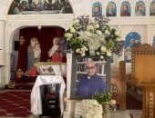ننشر صور الصلاة على جثمان العلامة جورج حبيب بباوى بالكنيسة القبطية الأرثوذكسية