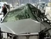 إصابة 4 أشخاص في حادث انقلاب سيارة على الكورنيش الغربى بسوهاج