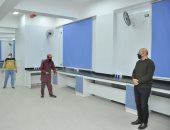 استمرار عمليات تعقيم وتطهير كليات ومنشآت ومستشفيات جامعة كفر الشيخ