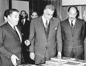 سعيد الشحات يكتب.. ذات يوم 13فبراير 1969.. «عبدالناصر» يزور «الأهرام» ويجلس على مكتب «هيكل» قائلا: هذا هو العمل الوحيد الذى كنت أرغب فى القيام به