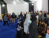 بدء المؤتمر الصحفي لوزيرى البيئة والهجرة لمبادرة القرية المصرية المتوافقة بيئيا