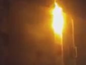 اندلاع النيران فى وحدة سكنية بزهور بورسعيد دون إصابات.. فيديو