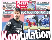 صحف إنجلترا تقسو على كلوب بعد خروج ليفربول من صراع لقب الدوري الإنجليزي