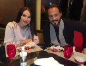 Valentine’s Day.. يوسف الشريف يحتفل بعيد الحب مع زوجته إنجي علاء.. صور
