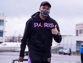 برشلونة ضد باريس سان جيرمان.. بعثة بطل فرنسا تطير إلى برشلونة.. صور