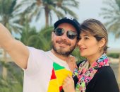 أحمد زاهر يحتفل مع زوجته ويوجه رسالة لها بمناسبة عيد الحب.. اعرف ماذا قال