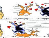 كاريكاتير صحيفة عمانية.. الغرب يسعى للاستحواذ على نفط العرب تحت شعار الحب