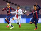 برشلونة ضد باريس سان جيرمان.. مبابى يتعادل سريعا للباسجى فى الدقيقة 32