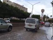 كفر الشيخ تعانى من الطقس السيئ لليوم الثانى .. برد ورياح وأمطار بالشوارع .. فيديو