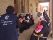 حملات ميدانية للتوعوية بمنظومة التأمين الصحى الشامل الجديدة بأسوان.. صور