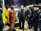 رئيس "مياه القناة" يتفقد معدات وسيارات كسح المياه فى شوارع الإسماعيلية.. صور