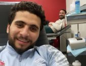 محمد محمود و"سيلفى" مع على معلول قبل العودة للتدريبات الجماعية للأهلي