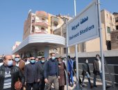 وزير النقل يشهد افتتاح وتشغيل برج إشارات السكة الحديد بمحطة ديروط.. صور