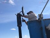 تنفيذ أعمال الصيانة بمنطقة اللسان برأس البر تمهيدًا لإعادة فتحها للمواطنين.. صور