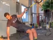 المهدي سليمان يتجاهل أحزان "دكة" بيراميدز بفيديو من الجيم