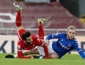 تعرف على تقييم محمد صلاح ولاعبي ليفربول بعد خسارة إيفرتون 