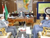 محافظ المنوفية يلتقى عددا من النواب ويؤكد ضرورة التعاون للارتقاء بمستوى الخدمات