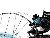 قادة دول مجموعة السبع يحاولون صيد "كورونا" فى كاريكاتير إماراتى