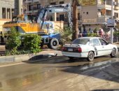 قطع المياه عن الأقصر بسبب كسر مفاجئ بماسورة رئيسية بشارع خالد بن الوليد.. فيديو