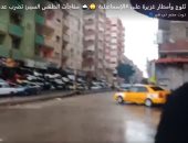 ثلوج وأمطار غزيرة على الإسماعيلية والدفع بسيارات لشفط المياه من الشوارع.. فيديو