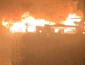 السيطرة على حريق فى عقار بدمياط الجديدة