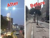 محافظ القاهرة يفتتح أعمال تطوير شارع المنيل بمصر القديمة.. فيديو