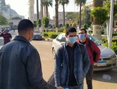 مدينة الطلبة بجامعة القاهرة تبدأ تسكين الطلاب وسط إجراءات وقائية.. صور