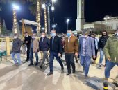 وزيرا الآثار والطيران يتفقدان السوق السياحى بمدينة الأقصر ..فيديو وصور