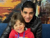 إبراهيم نور الدين يحتفل بعيد ميلاد ابنه.. صور