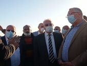 وزير الزراعة ومحافظ جنوب سيناء يتفقدان ميناء الصيد بالطور ومصنع الثلج