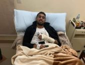 أحمد ياسر ريان يلحق بمباراة الزمالك بعد تثبيت كسر اليد