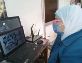 مدير إدارة المعادى التعليمية تتابع امتحان الترم الأول لطلاب الثانوى ورابعة ابتدائى