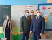 محافظ كفر الشيخ يتفقد لجان الامتحانات ويطمئن على تطبيق الاجراءات الاحترازية