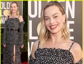 مارجو روبي تصل مقر حفل Golden Globes للمشاركة في تقديم الجوائز