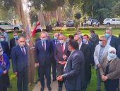 سفير الاتحاد الأوروبى لدى مصر يزور متاحف الرى بالقناطر الخيرية .. صور 