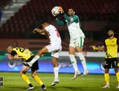دجلة يفرض التعادل السلبى على الزمالك فى الشوط الأول.. صور