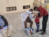 أوقاف شمال سيناء تستقبل فرق تطعيم حملة شلل الأطفال أمام المساجد