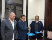 نقابة الإعلاميين توقع بروتوكول تعاون مع الهيئة الوطنية للإعلام.. صور