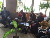 لقاء تنسيقى بين جامعة المنوفية و"التضامن" لتعليم الكبار ضمن مبادرة "حياة كريمة"