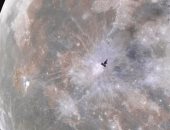 مصور فلكى يلتقط صورة نادرة لمحطة الفضاء أثناء مرورها أمام القمر