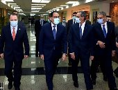 رئيس الوزراء يزور مقر النائب العام لمتابعة جهود التحول الرقمى.. صور