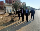 محافظ الشرقية يكلف بتكثيف حملات النظافة بطريق أبو حماد - الزقازيق